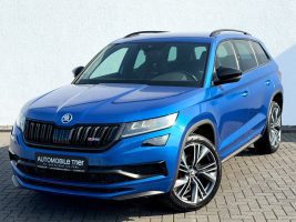 Skoda Kodiaq RS 2.0 TDI DSG 4×4, NAVI, LED, AHK, GARANTIE - Thumbnail 1
