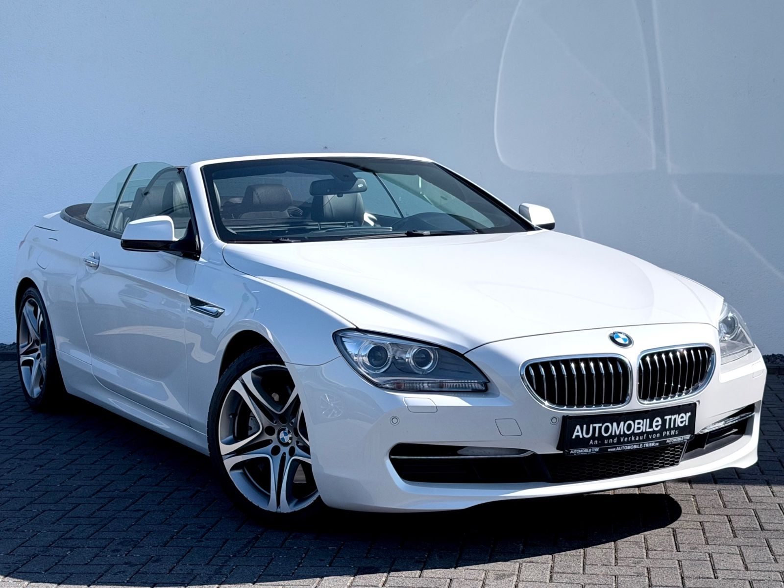 Bild 3 von 19 - BMW 640 - Gebrauchtwagen von Automobile Trier BMW 640 d Cabrio sport, NAVI, LED, H&K, GARANTIE