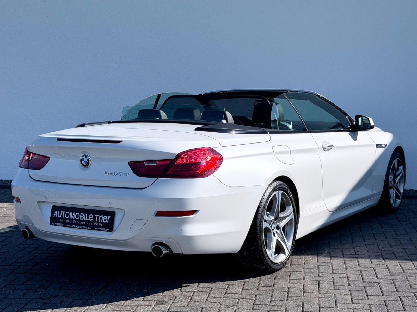 Bild 5 von 19 - BMW 640 - Gebrauchtwagen von Automobile Trier BMW 640 d Cabrio sport, NAVI, LED, H&K, GARANTIE