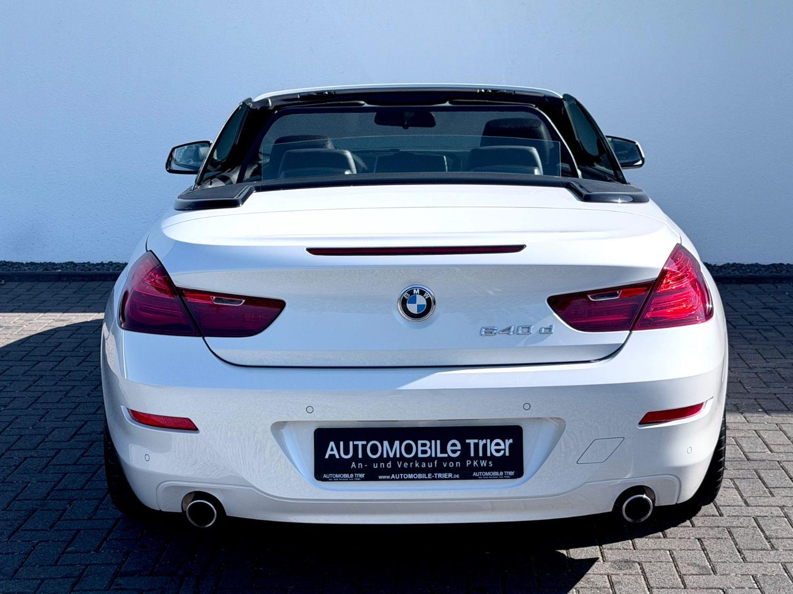 Bild 6 von 19 - BMW 640 - Gebrauchtwagen von Automobile Trier BMW 640 d Cabrio sport, NAVI, LED, H&K, GARANTIE
