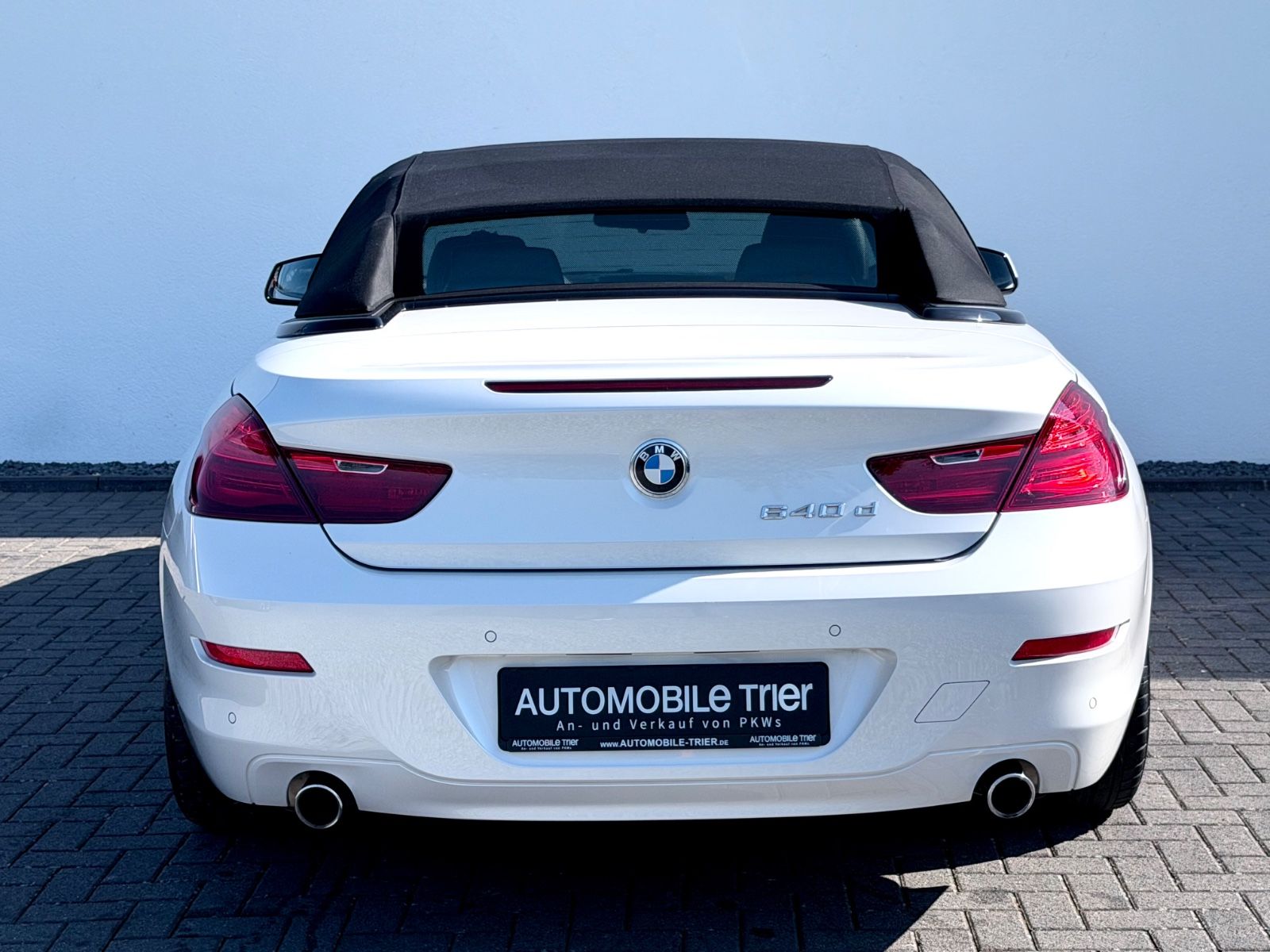 Bild 19 von 19 - BMW 640 - Gebrauchtwagen von Automobile Trier BMW 640 d Cabrio sport, NAVI, LED, H&K, GARANTIE