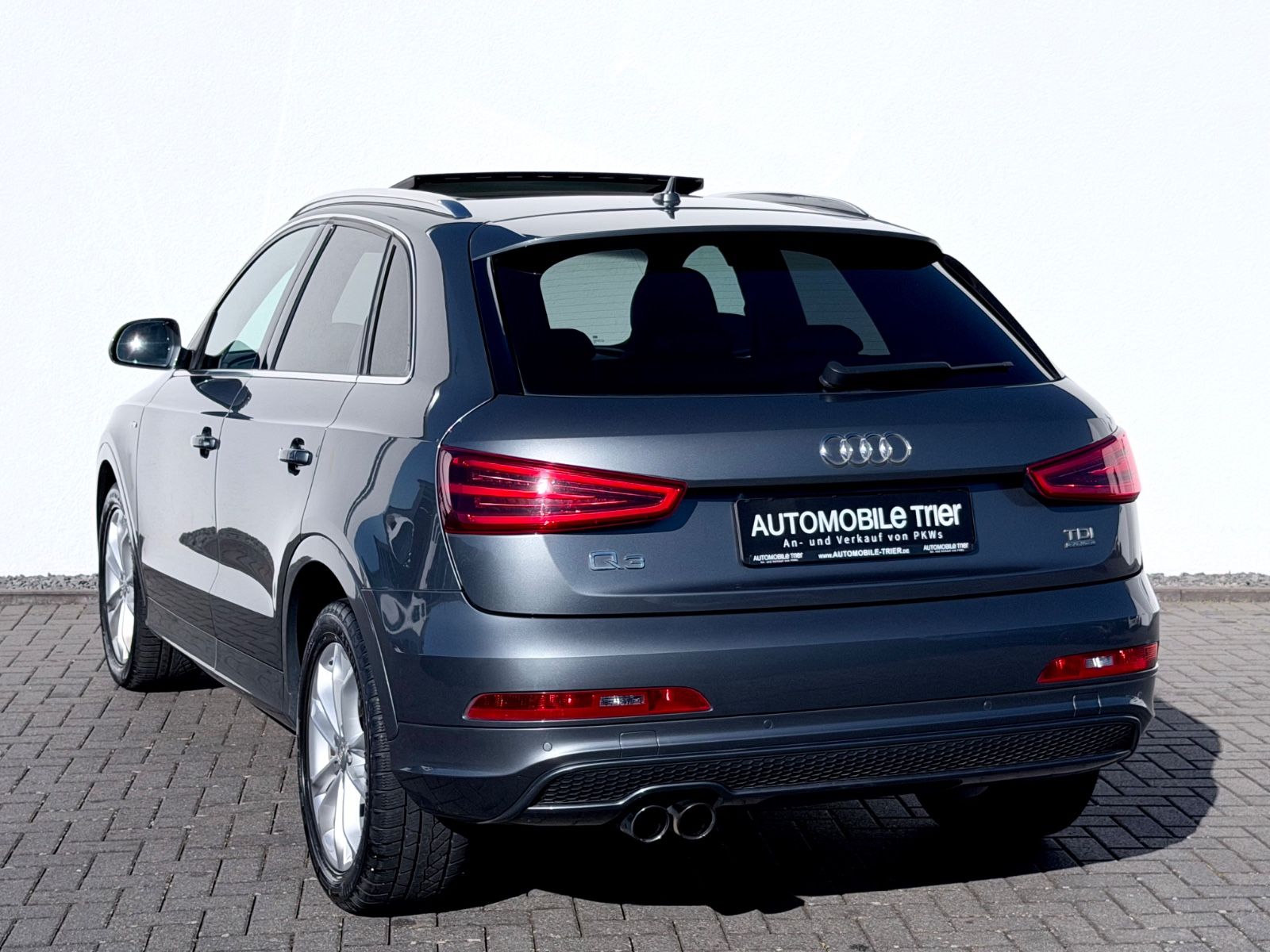 Bild 6 von 18 - Audi Q3 - Gebrauchtwagen von Automobile Trier Audi Q3 2.0 TDI quattro S line, NAVI, LED, PDC, AHK, PANO