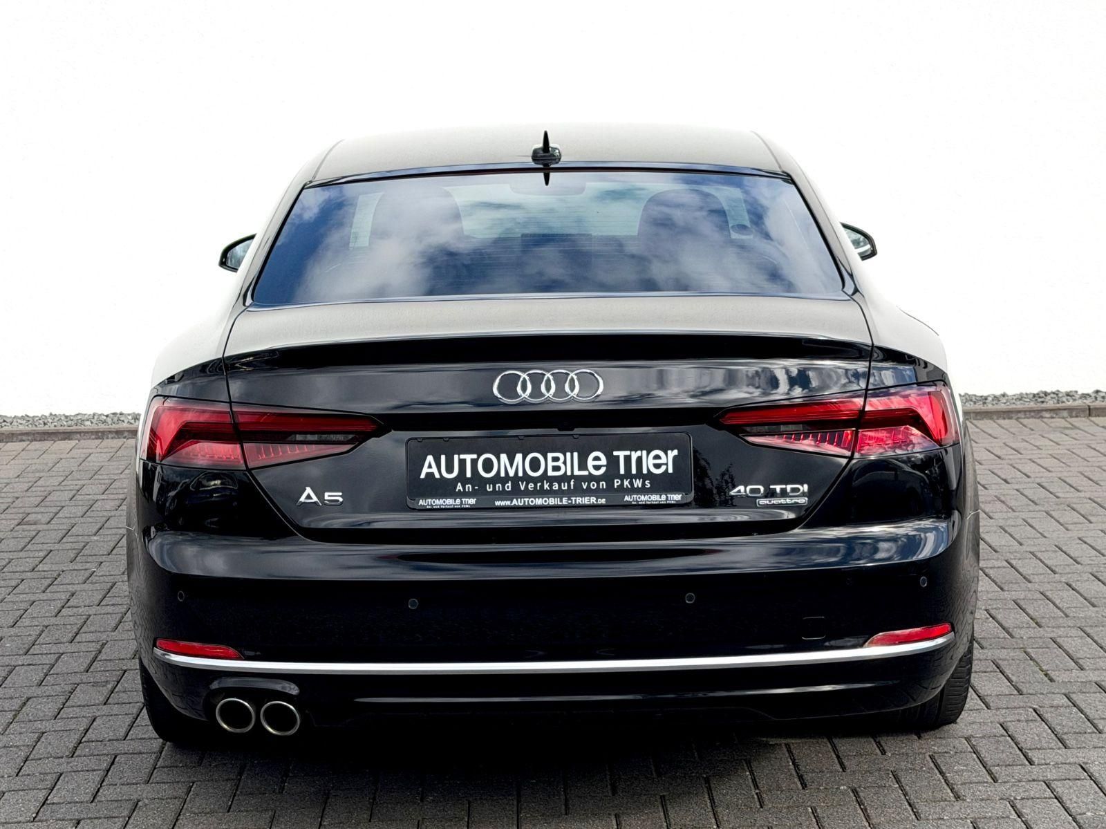 Bild 6 von 14 - Audi A5 - Gebrauchtwagen von Automobile Trier Audi A5 Coupe 40 TDI quattro sport , HUD, ACC, CAM, B&O