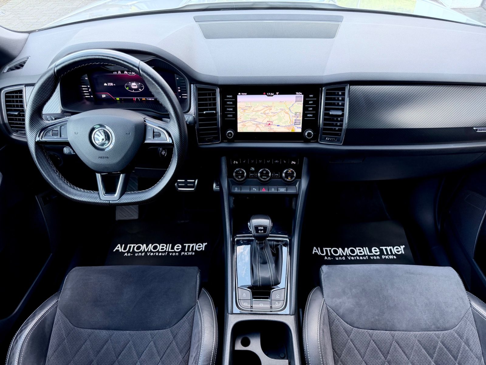 Bild 11 von 15 - Skoda Kodiaq - Gebrauchtwagen von Automobile Trier Skoda Kodiaq Sportline 2.0 TSI DSG 4×4, LED, ACC, AHK