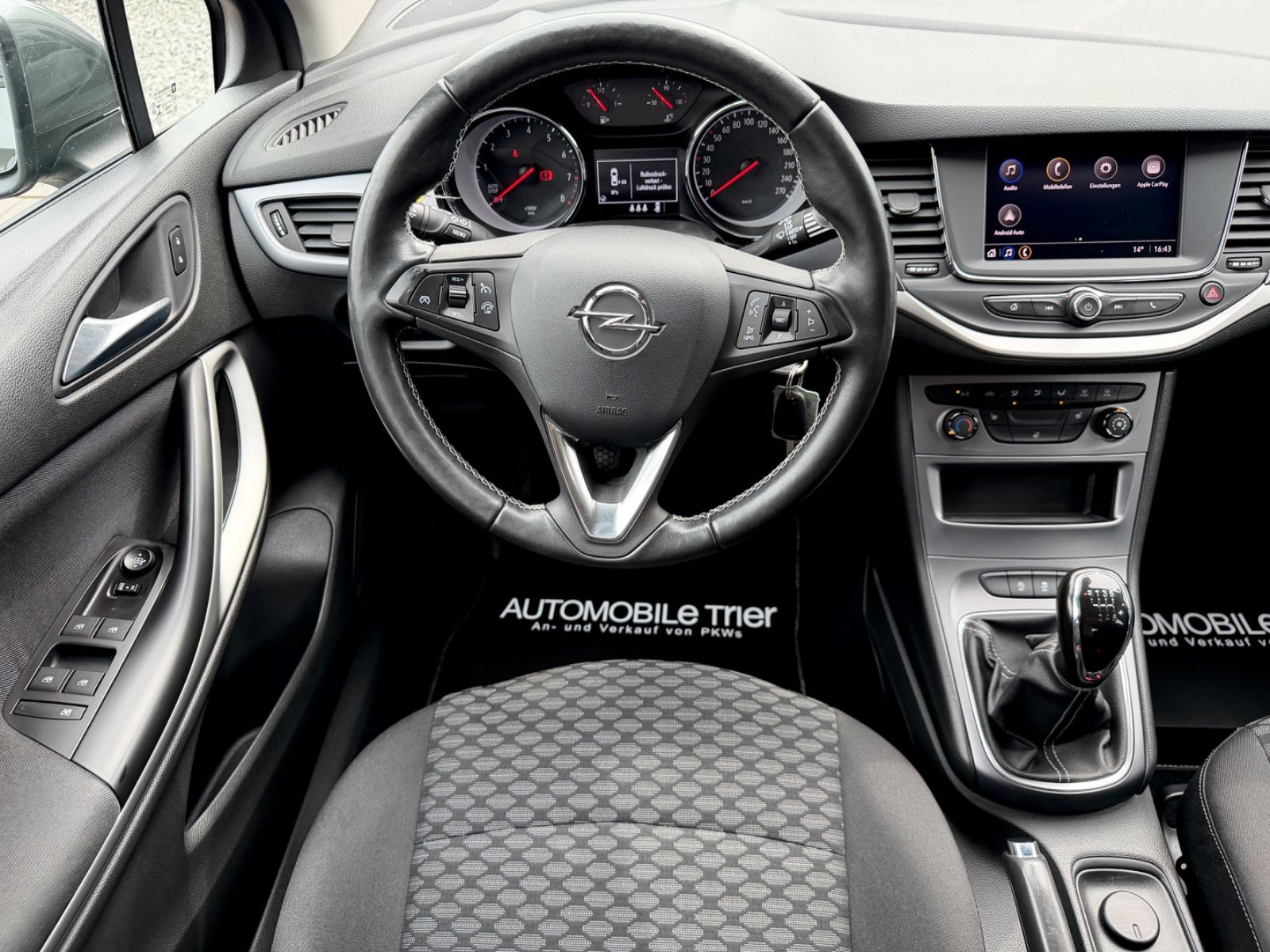 Bild 16 von 25 - Opel Astra - Gebrauchtwagen von Automobile Trier Opel Astra K Edition , Garantie, AppleCarplay, Klima, SHZ