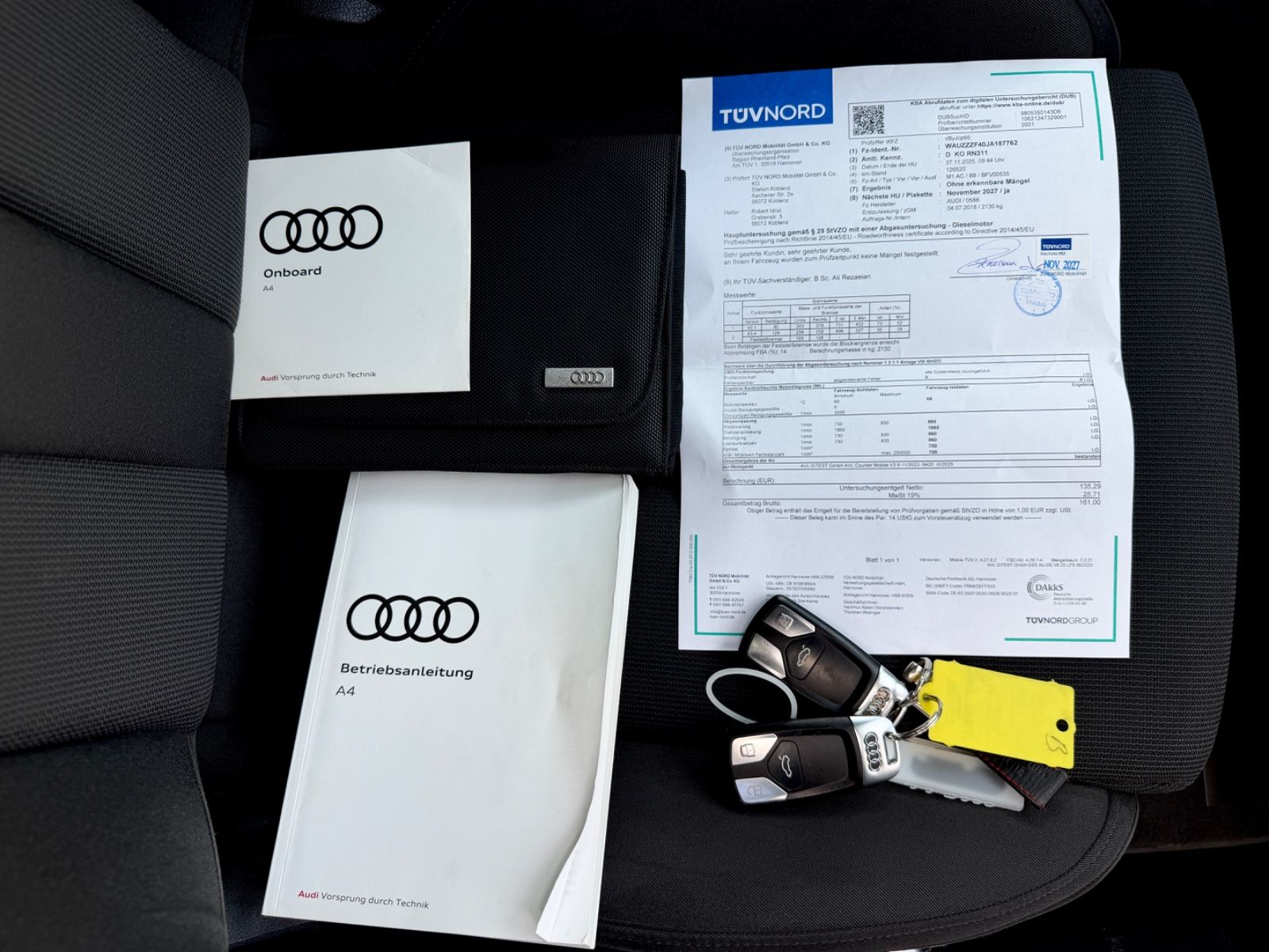 Bild 30 von 31 - Audi A4 - Gebrauchtwagen von Automobile Trier Audi A4 Avant 2.0 TDI S Line Sportpaket , NAVI, AHK