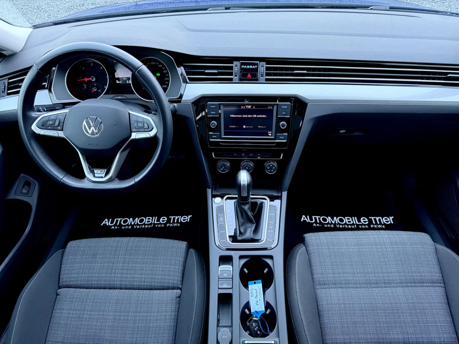 Bild 11 von 15 - Volkswagen Passat - Gebrauchtwagen von Automobile Trier Volkswagen Passat Variant 2.0 TDI R line, Led, Pano, App