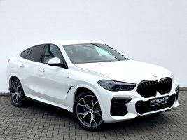 BMW X6 xDrive 30 d M Sport Paket /LASER/HUD/H&K/CAM in Weiß als SUV/Geländewagen/Pickup - Fahrzeugfoto 3