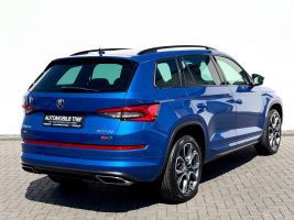 Skoda Kodiaq RS 2.0 TDI DSG 4x4 /LED/ACC/AHK/360°CAM/ in Blau als SUV/Geländewagen/Pickup - Fahrzeugfoto 5