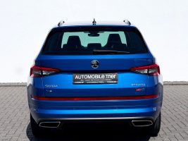 Skoda Kodiaq RS 2.0 TDI DSG 4x4 /LED/ACC/AHK/360°CAM/ in Blau als SUV/Geländewagen/Pickup - Fahrzeugfoto 6