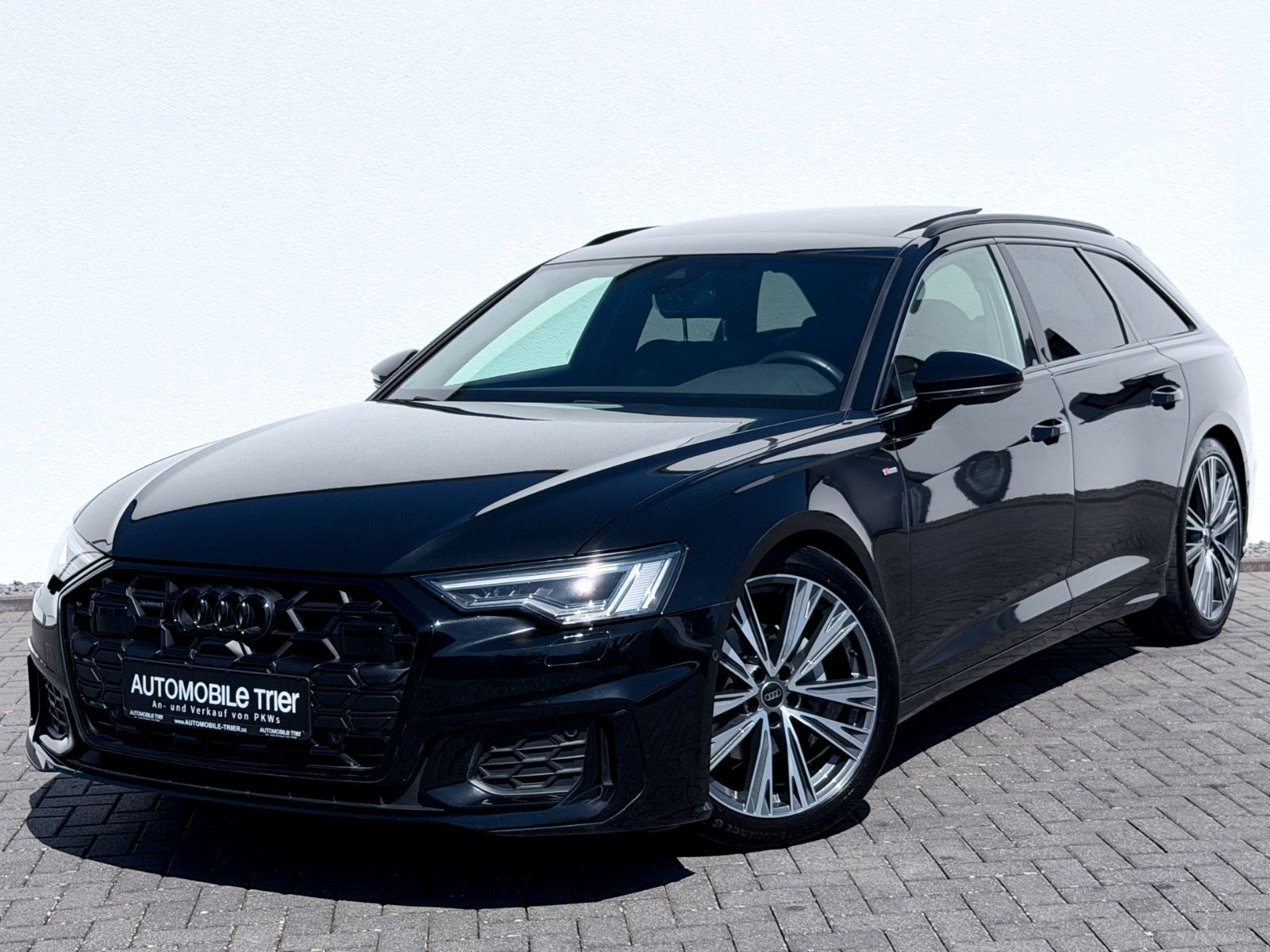 Audi A6 Avant 40 TDI S line Sport Plus Paket /1.Hand/ in Schwarz als Kombi - Fahrzeugfoto 1
