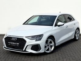 Audi A3 Sportback 35 TFSI S line/NAVI/LED/PDC/CARPLAY in Weiß als Limousine - Fahrzeugfoto 1