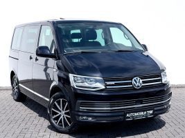 Volkswagen T6 Multivan 2.0 TDI DSG 4Motion in Schwarz als Van/Minibus - Fahrzeugfoto 3