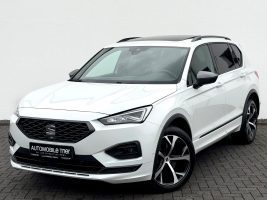 Seat Tarraco FR 2.0 TDI DSG 4Drive /PANO/LED/ACC/AHK/ in Weiß als SUV/Geländewagen/Pickup - Fahrzeugfoto 1