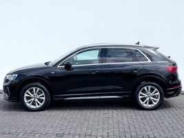Audi Q3 40 TDI quattro S line Sport Plus Paket in Schwarz als SUV/Geländewagen/Pickup - Fahrzeugfoto 8