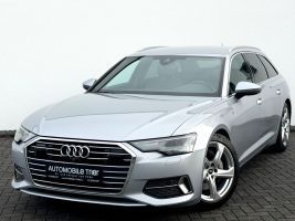 Audi A6 Avant 50 TDI quattro S line Sport Plus Paket in Silber als Kombi - Fahrzeugfoto 1