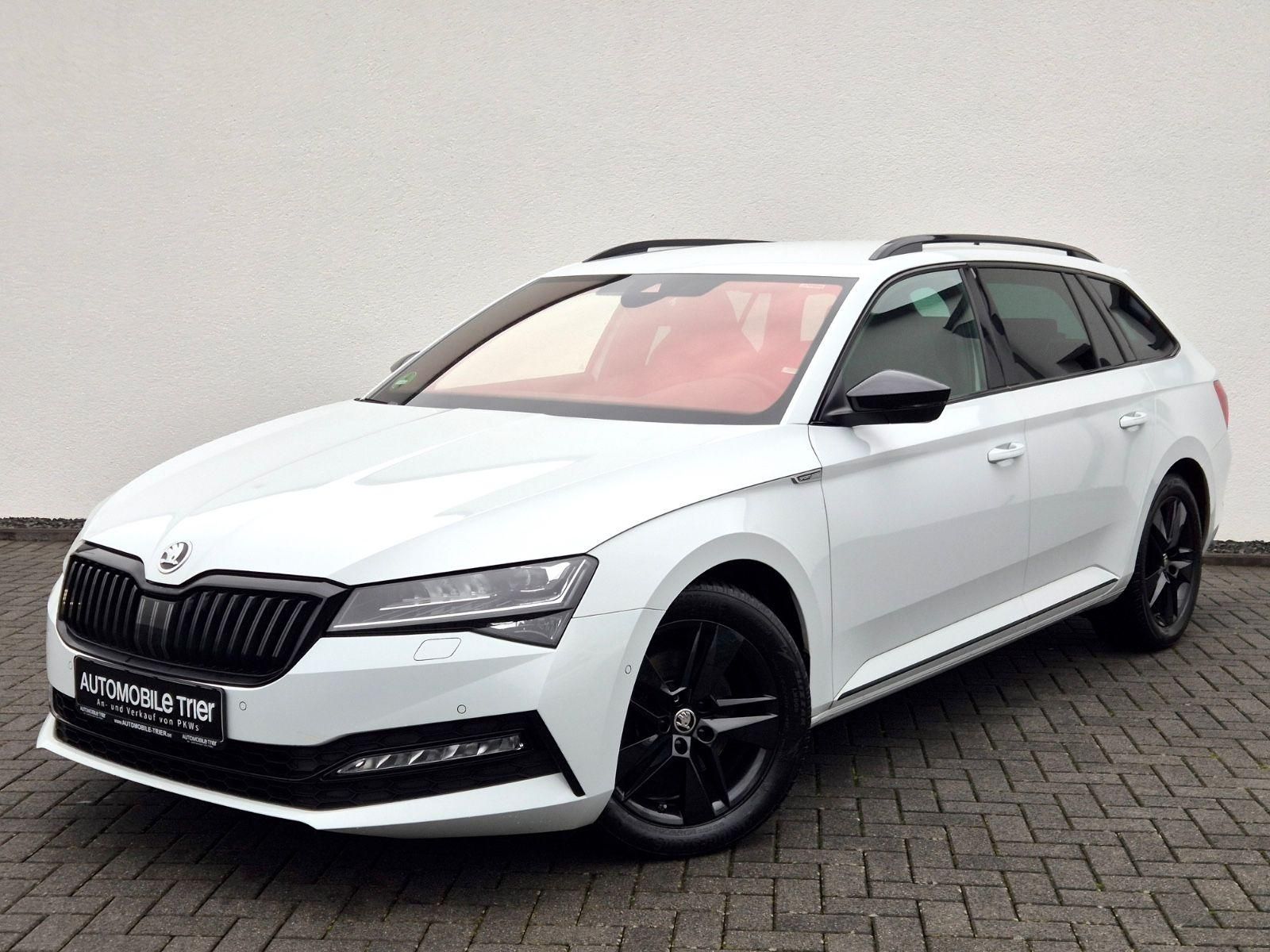 Skoda Superb Combi Sportline 2.0 TSI DSG / / 1.HAND // in Weiß als Kombi - Fahrzeugfoto 1