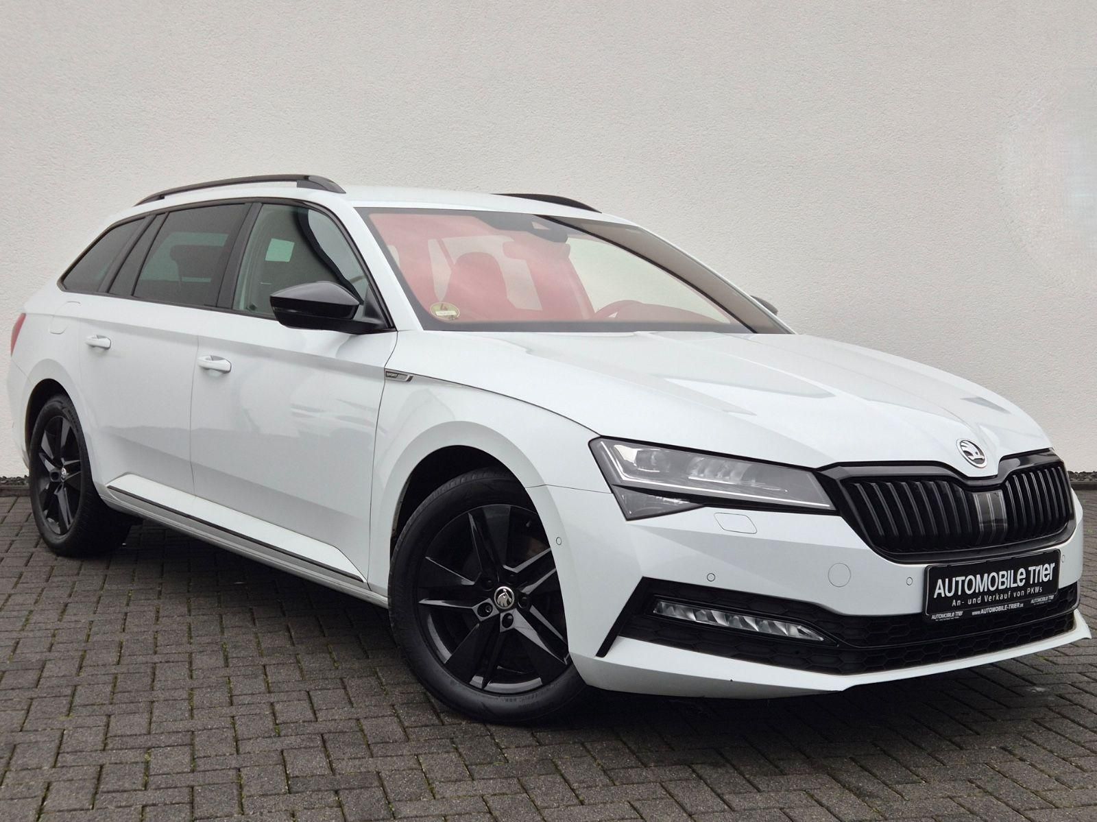 Skoda Superb Combi Sportline 2.0 TSI DSG / / 1.HAND // - Bild 3 Skoda Superb Combi Sportline 2.0 TSI DSG / / 1.HAND // in Moon-Weiss Metallic als Kombi - Fahrzeugfoto 3
