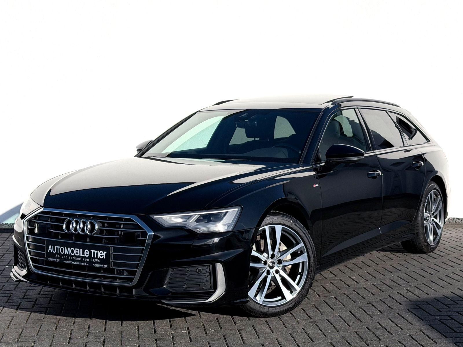 Audi A6 Avant 40 TDI S line / NAVI/LED/ACC/AHK/CAM/ in Schwarz als Kombi - Fahrzeugfoto 1