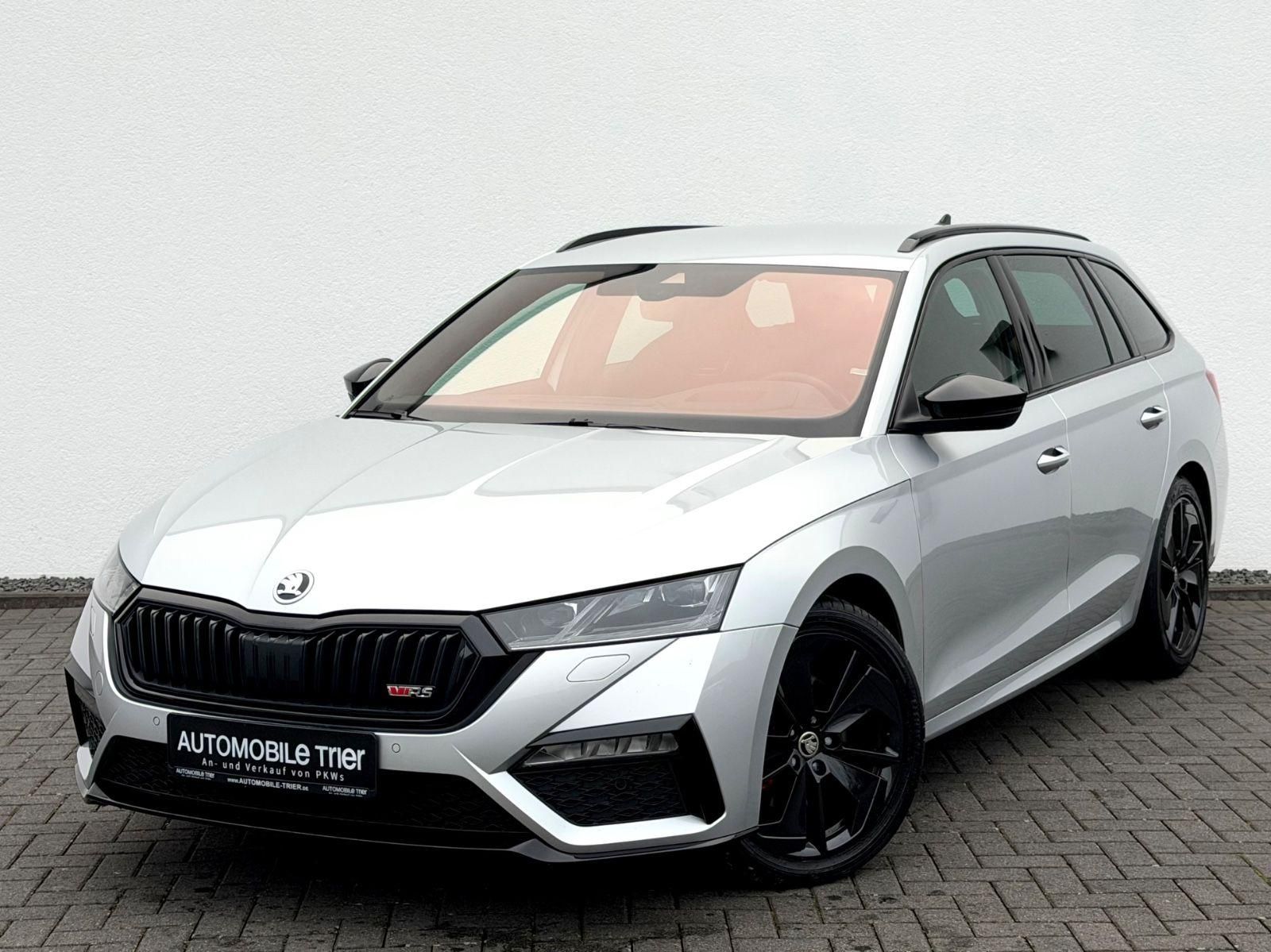 Skoda Octavia Combi RS 2.0 TDI DSG /NAVI/LED/HUD/AHK/ in Silber als Kombi - Fahrzeugfoto 1
