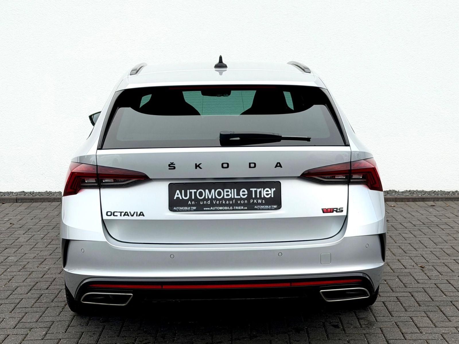 Skoda Octavia Combi RS 2.0 TDI DSG /NAVI/LED/HUD/AHK/ - Bild 6 Skoda Octavia Combi RS 2.0 TDI DSG /NAVI/LED/HUD/AHK/ in Silber als Kombi - Fahrzeugfoto 6