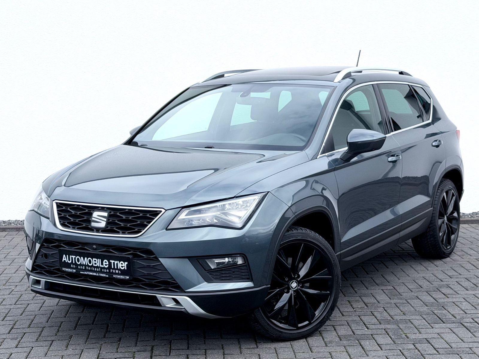 Seat Ateca Xcellence 2.0 TDI DSG 4Drive /NAVI/LED/CAM in Grau als SUV/Geländewagen/Pickup - Fahrzeugfoto 1