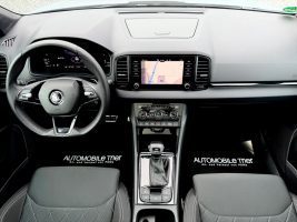 Skoda Karoq Sportline 2.0 TSI DSG 4x4/PANO/LED/ACC/AHK in Silber als SUV/Geländewagen/Pickup - Fahrzeugfoto 11