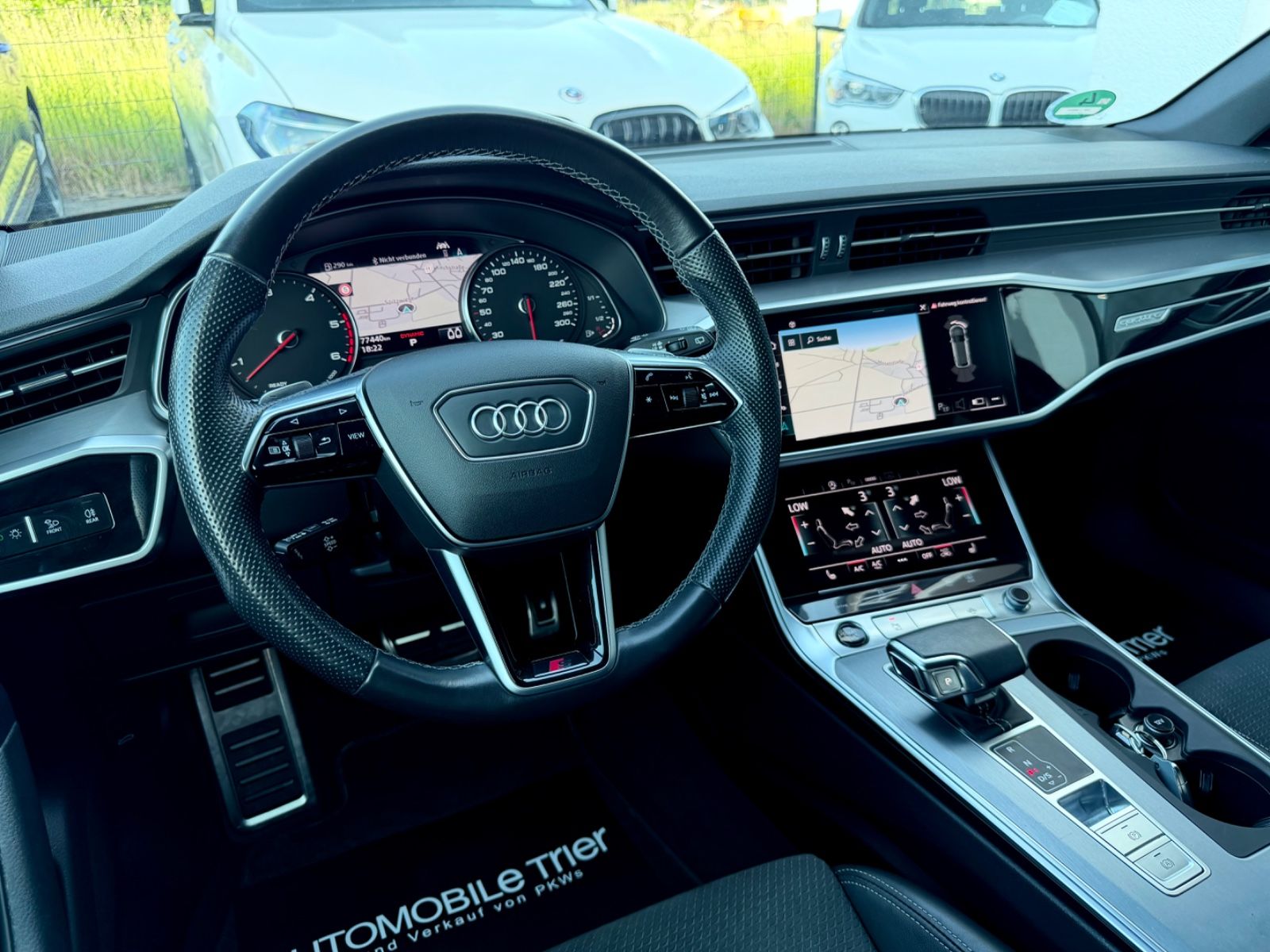 Audi A6 Avant 45 TDI quattro S line Sport Plus Paket - Bild 10 Audi A6 Avant 45 TDI quattro S line Sport Plus Paket in Grau als Kombi - Fahrzeugfoto 10