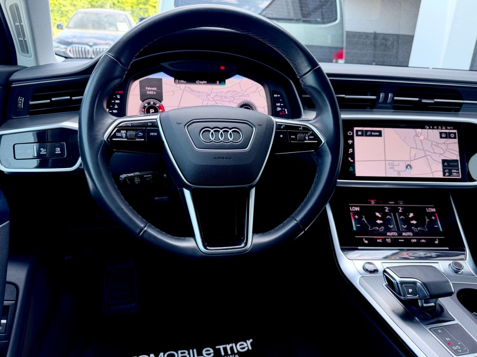 Audi A6 Avant 45 TDI quattro sport /LED/ACC/CAM/AHK/ - Bild 11 Audi A6 Avant 45 TDI quattro sport /LED/ACC/CAM/AHK/ in Schwarz als Kombi - Fahrzeugfoto 11