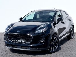Ford Puma Titanium X / NAVI/LED/ACC/CAM/1.HAND/ in Schwarz als SUV/Geländewagen/Pickup - Fahrzeugfoto 1