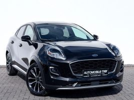 Ford Puma Titanium X / NAVI/LED/ACC/CAM/1.HAND/ in Schwarz als SUV/Geländewagen/Pickup - Fahrzeugfoto 3
