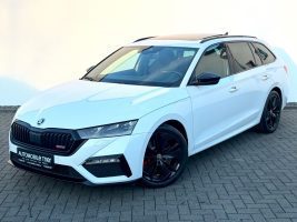 Skoda Octavia Combi RS 2.0 TSI DSG /MASSAGE/PANO/HUD/ in Weiß als Kombi - Fahrzeugfoto 1