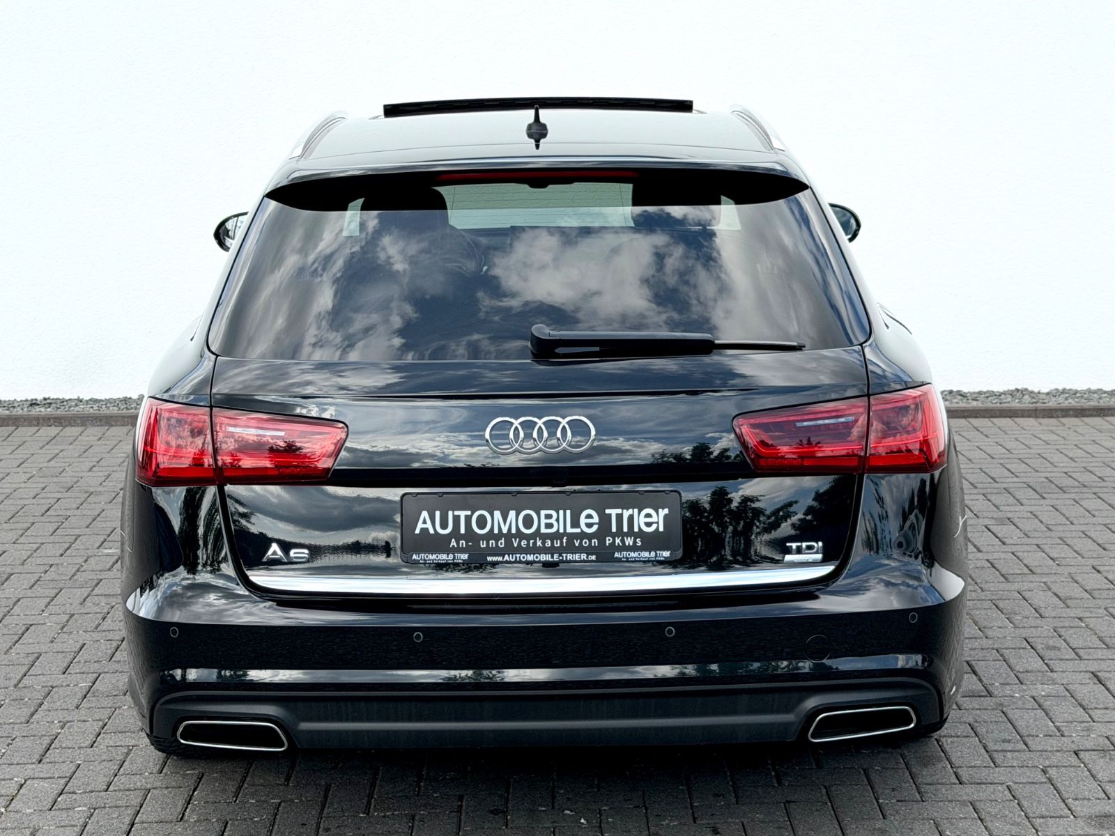 Audi A6 Avant 2.0 TDI sport /LED/ACC/CAM/AHK/GARANTIE - Bild 6 Audi A6 Avant 2.0 TDI sport /LED/ACC/CAM/AHK/GARANTIE in MYTHOSSCHWARZ als Kombi - Fahrzeugfoto 6