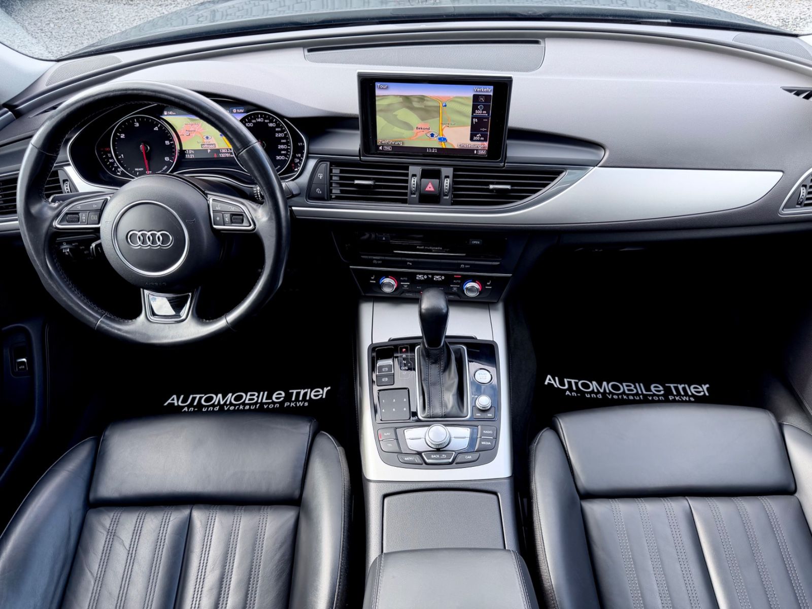 Audi A6 Avant 2.0 TDI sport /LED/ACC/CAM/AHK/GARANTIE - Bild 11 Audi A6 Avant 2.0 TDI sport /LED/ACC/CAM/AHK/GARANTIE in MYTHOSSCHWARZ als Kombi - Fahrzeugfoto 11
