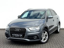 Audi Q3 2.0 TDI S line Sport Plus Paket /1.HAND/ in Grau als SUV/Geländewagen/Pickup - Fahrzeugfoto 1