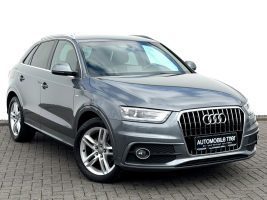 Audi Q3 2.0 TDI S line Sport Plus Paket /1.HAND/ in Grau als SUV/Geländewagen/Pickup - Fahrzeugfoto 3