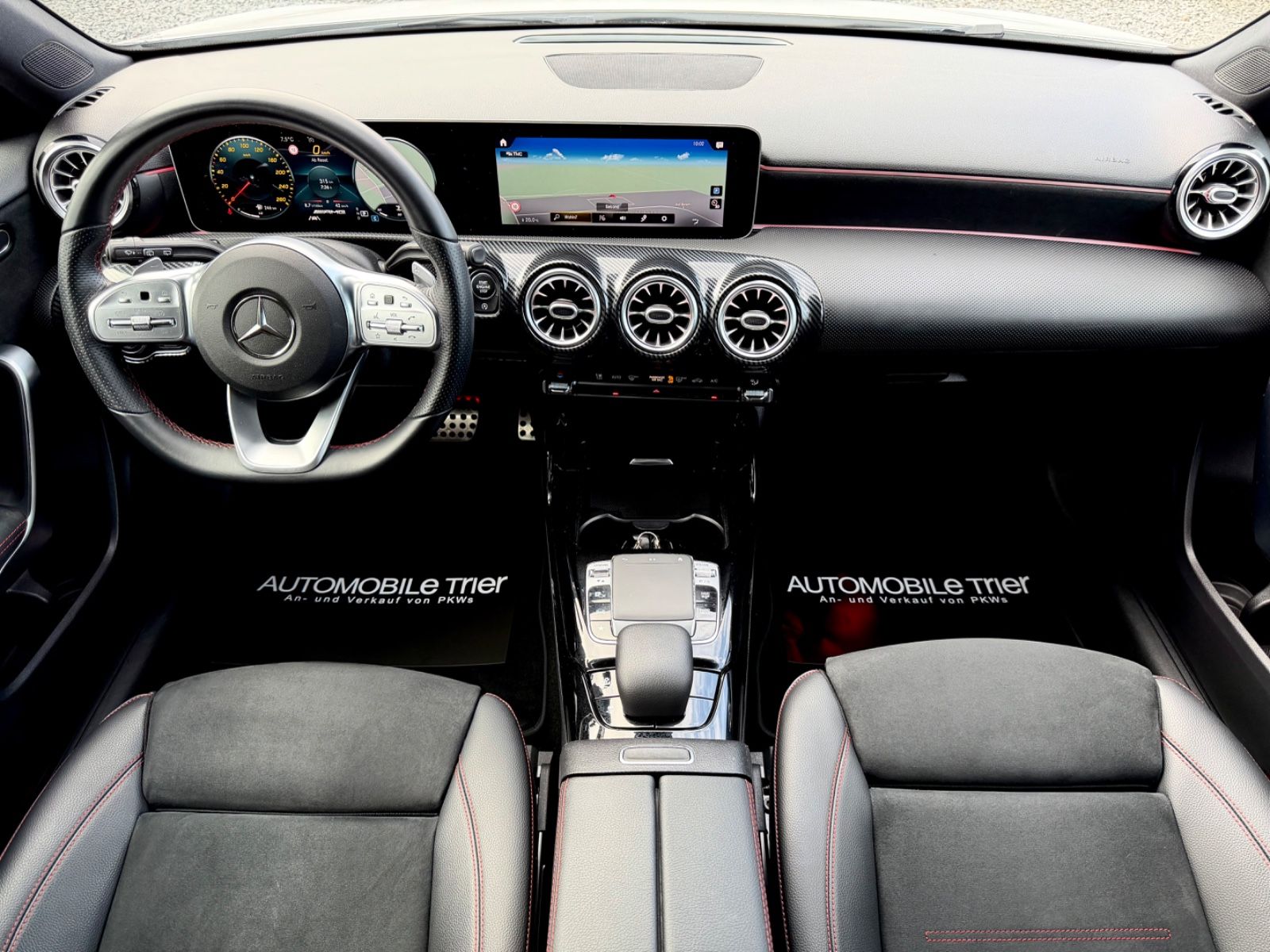 Mercedes-Benz A 35 AMG 4Matic /NAVI/LED/CAM/GARANTIE/ - Bild 9 Mercedes-Benz A 35 AMG 4Matic /NAVI/LED/CAM/GARANTIE/ in POLARWEISS - UNILACK als Sportwagen/Coupé - Fahrzeugfoto 9