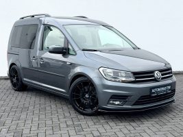 Volkswagen Caddy 1.4 TSI DSG *Navi*2xKlima*Garantie* in Grau als Van/Minibus - Fahrzeugfoto 3