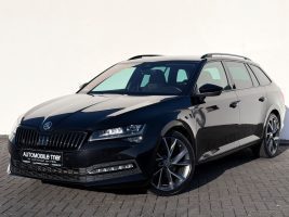Skoda Superb Combi Sportline 2.0 TDI DSG 4x4 /1.HAND/ in Schwarz als Kombi - Fahrzeugfoto 1