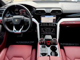 Lamborghini Urus /NAVI/LED/ACC/HUD/MASSAGE/360°CAM/ in Grau als SUV/Geländewagen/Pickup - Fahrzeugfoto 12