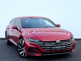 Volkswagen Arteon Shooting Brake R Line 2.0 TDI DSG 1.HAND in Rot als Kombi - Fahrzeugfoto 3