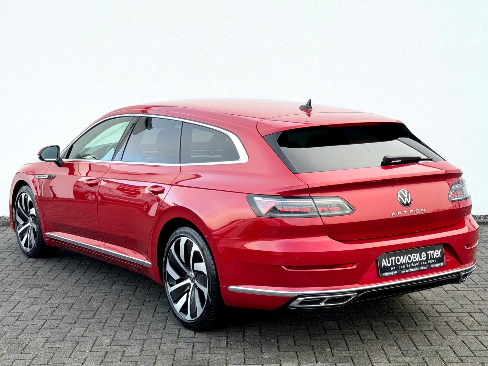 Volkswagen Arteon Shooting Brake R Line 2.0 TDI DSG 1.HAND - Bild 7 Volkswagen Arteon Shooting Brake R Line 2.0 TDI DSG 1.HAND in KINGS RED als Kombi - Fahrzeugfoto 7