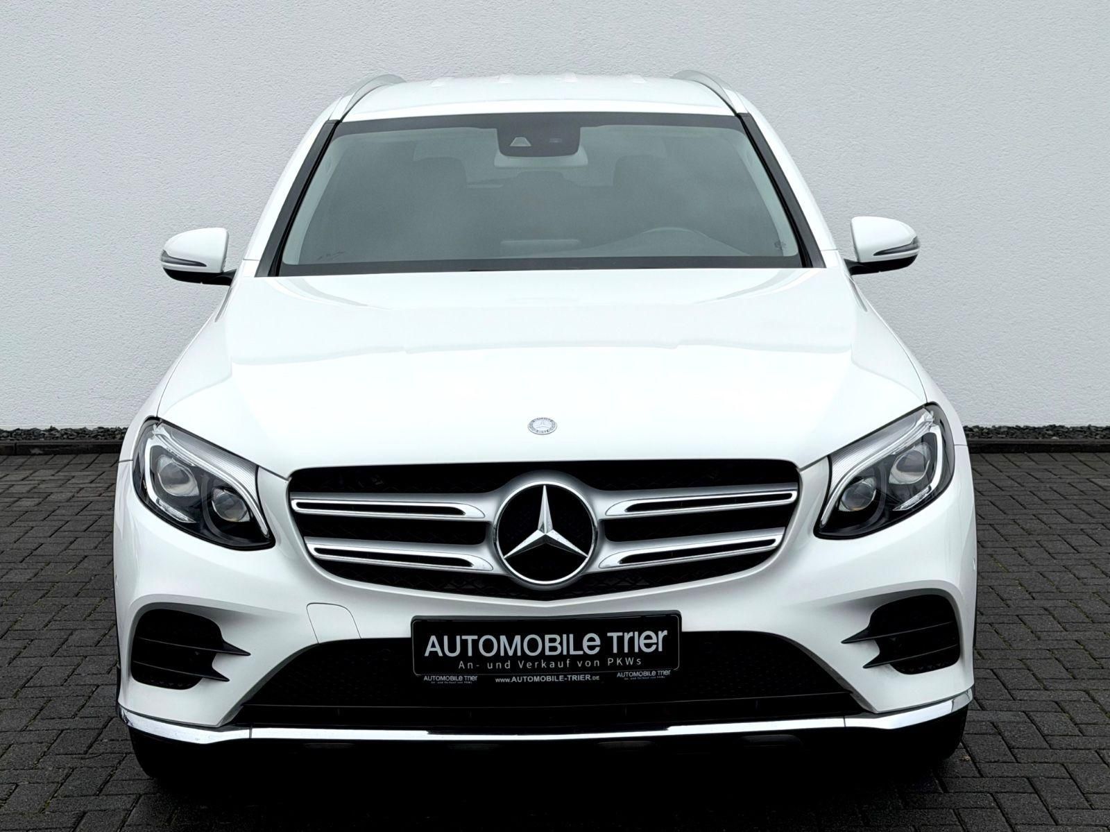 Mercedes-Benz GLC 250 d 4Matic Amg Line / NAVI/LED/AHK/1.HAND/ - Bild 2 Mercedes-Benz GLC 250 d 4Matic Amg Line / NAVI/LED/AHK/1.HAND/ in POLARWEISS als SUV/Geländewagen/Pickup - Fahrzeugfoto 2