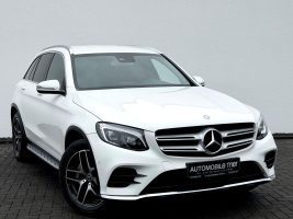 Mercedes-Benz GLC 250 d 4Matic Amg Line / NAVI/LED/AHK/1.HAND/ in Weiß als SUV/Geländewagen/Pickup - Fahrzeugfoto 3