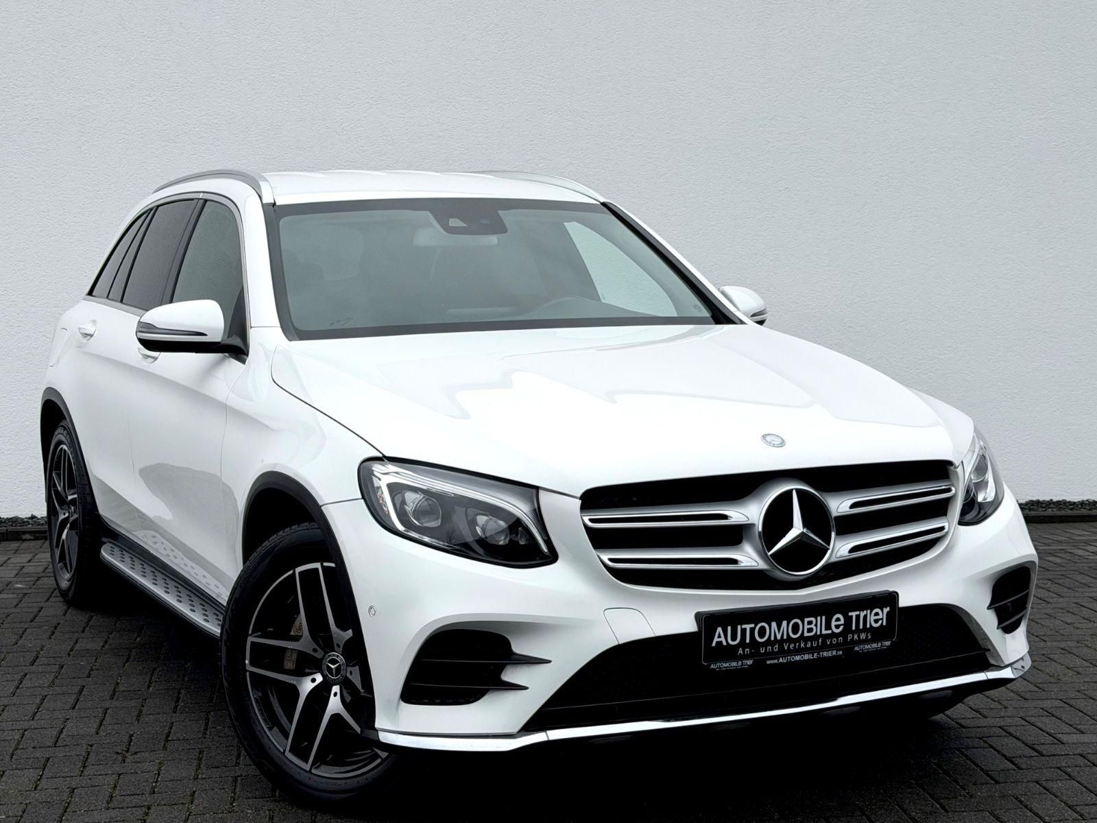 Mercedes-Benz GLC 250 d 4Matic Amg Line / NAVI/LED/AHK/1.HAND/ - Bild 3 Mercedes-Benz GLC 250 d 4Matic Amg Line / NAVI/LED/AHK/1.HAND/ in POLARWEISS als SUV/Geländewagen/Pickup - Fahrzeugfoto 3