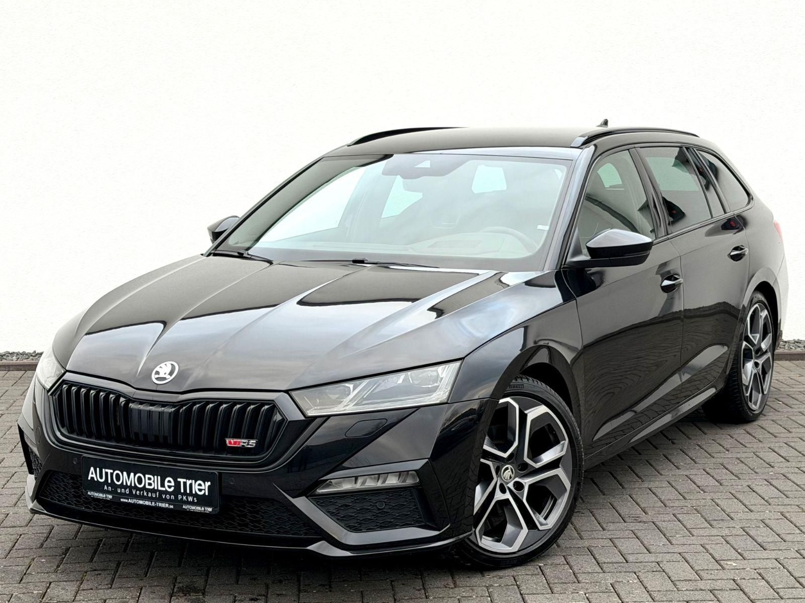 Skoda Octavia Combi RS 2.0 TDI DSG /LED/ACC/1.HAND/ in Schwarz als Kombi - Fahrzeugfoto 1
