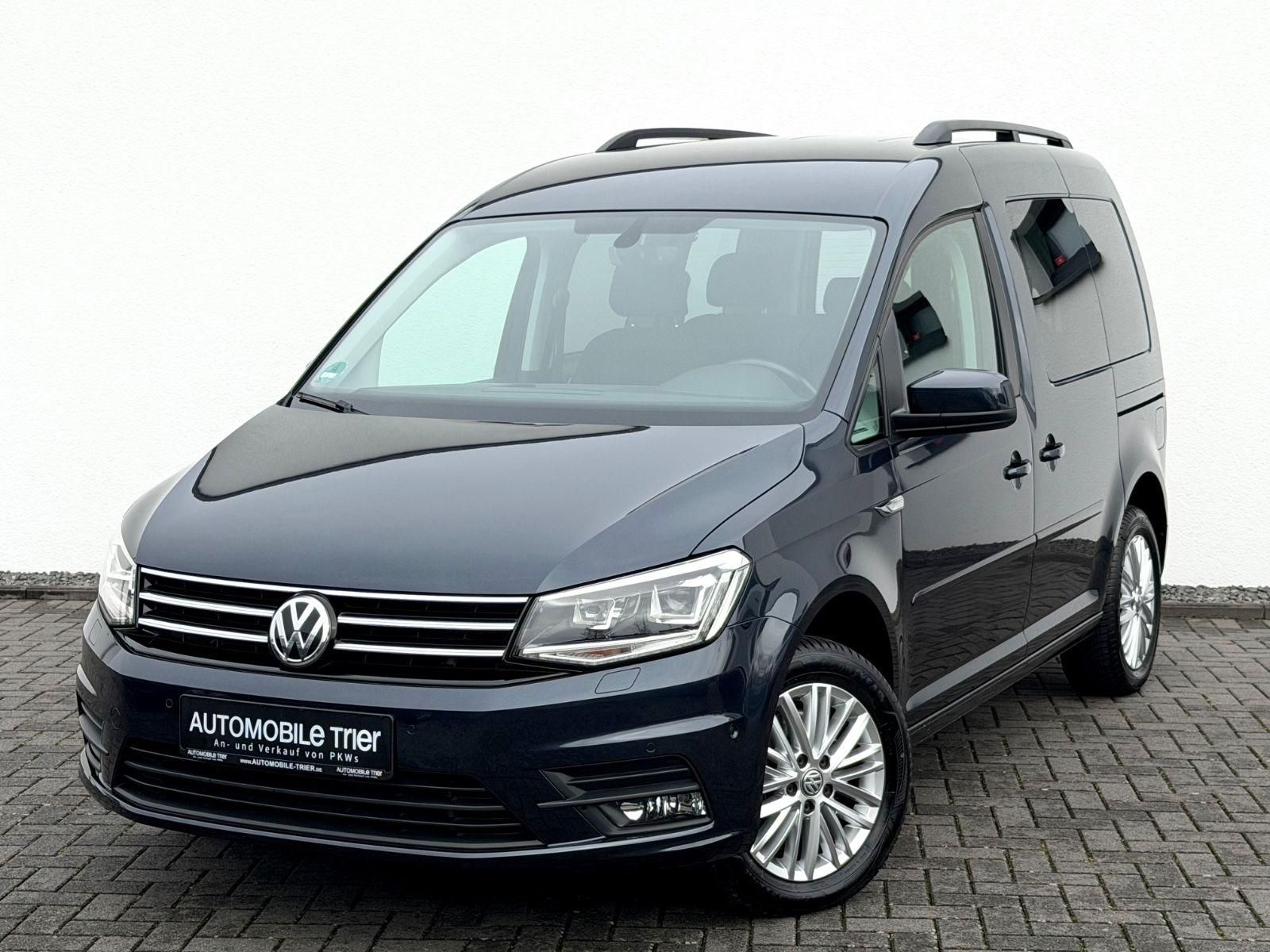 Volkswagen Caddy 1.4 TSI DSG /LED/PDC/SHZ/AHK/GARANTIE in Blau als Van/Minibus - Fahrzeugfoto 1