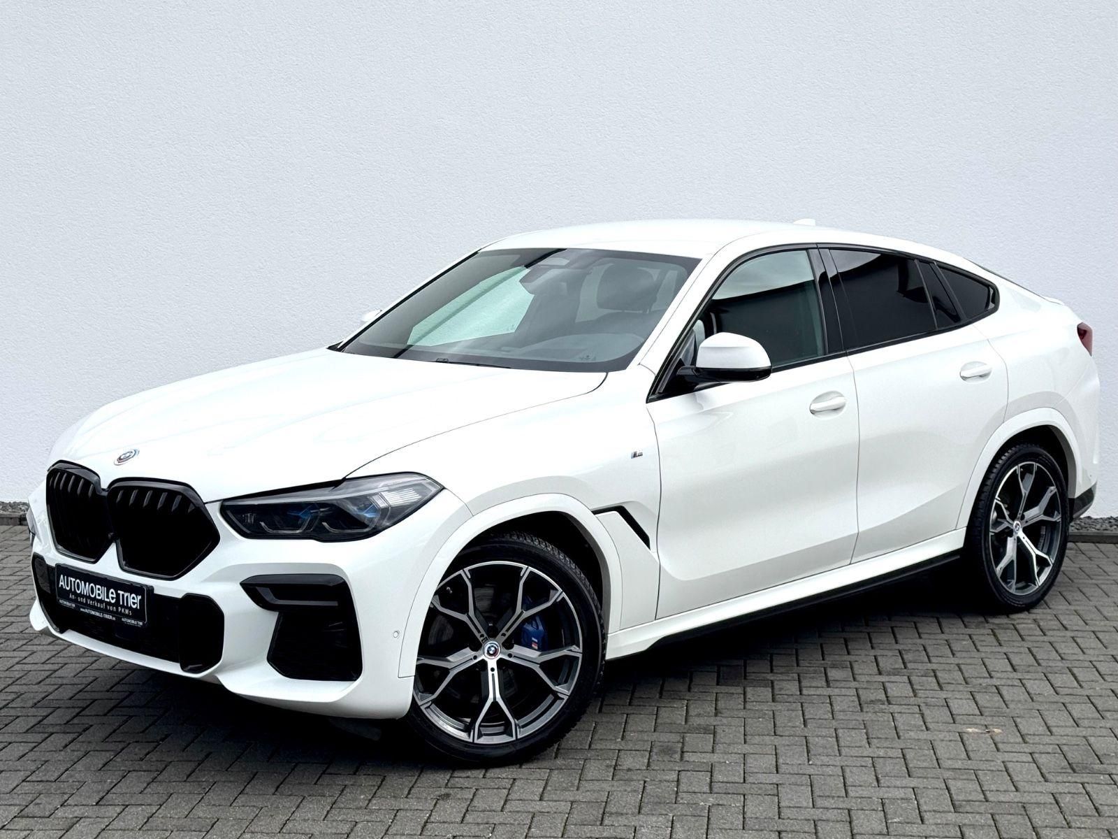 BMW X6 xDrive 30 d M Sport Paket /LASER/HUD/H&K/CAM in Weiß als SUV/Geländewagen/Pickup - Fahrzeugfoto 1