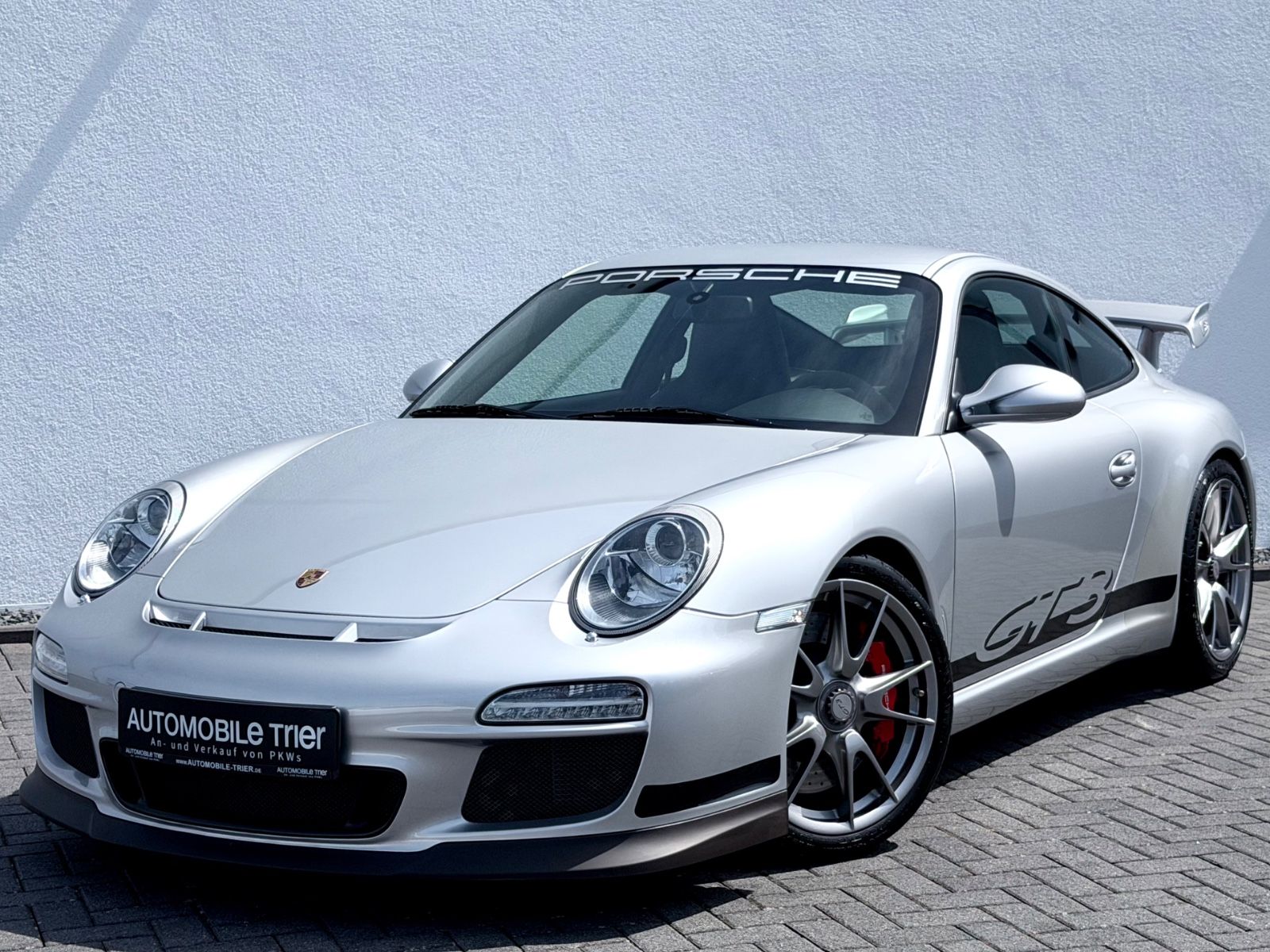 Porsche 911 GT3 3.8 /SCHALTER/KLIMA/TOP ZUSTAND/ in Silber als Sportwagen/Coupé - Fahrzeugfoto 1