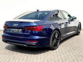 Audi A6 Limo 55 TFSI quattro S line Sport Plus Paket in Blau als Limousine - Fahrzeugfoto 5
